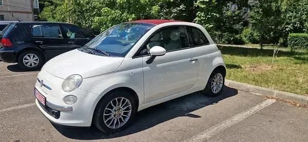 Alb Utilizat 2011 Fiat 500C Cabrio | 4.500 EUR - Imagine 1/4