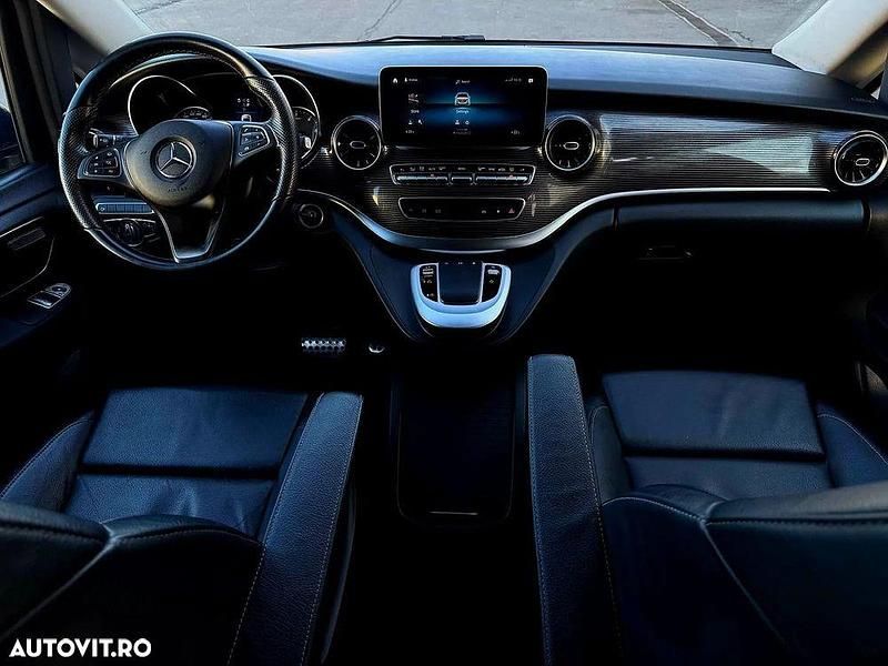 Second-hand Mercedes V250 Avantgarde 190 CP (139 kW) 2022 Albastru Monovolum