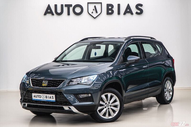 Gri Utilizat 2018 Seat Ateca Style SUV | 17.448 EUR (Super Preț) - Imagine 1/4