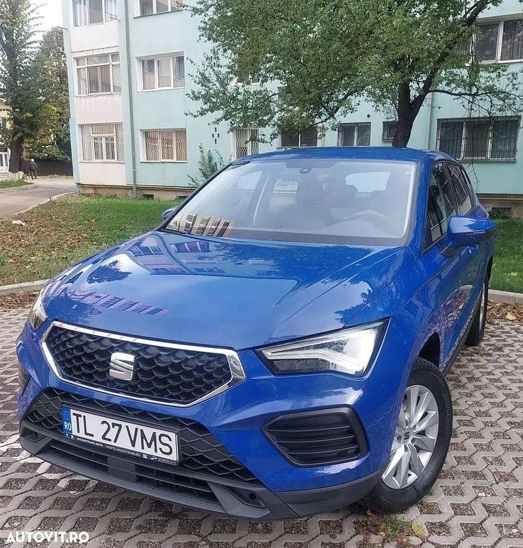 Culoarealbastru Utilizat 2023 Seat Ateca Reference SUV | 18.900 EUR (Preț OK) - Imagine 1/4