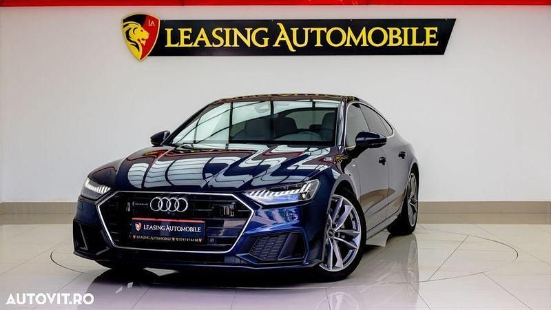 Second-hand Audi A7 S-Line 286 CP (210 kW) 2021 Albastru Hatchback