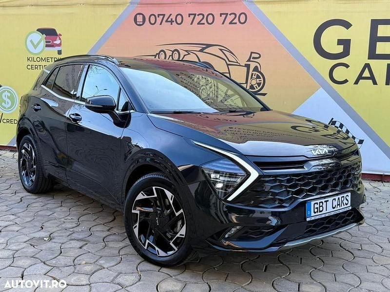 Culoarenegru Utilizat 2022 Kia Sportage GT-Line SUV | 31.990 EUR - Imagine 1/4