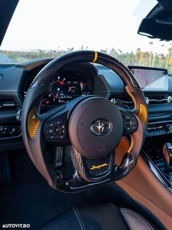 Second-hand Toyota Supra 340 CP (250 kW) 2023 Culoaregalbeuriu Coupe