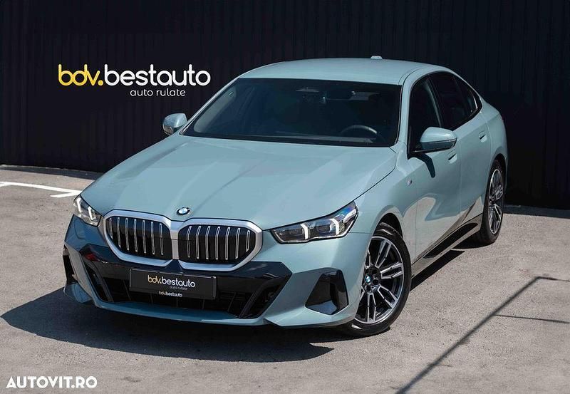 Verde Utilizat 2024 BMW 520 Berlinǎ | 54.990 EUR (Preț OK) - Imagine 1/4