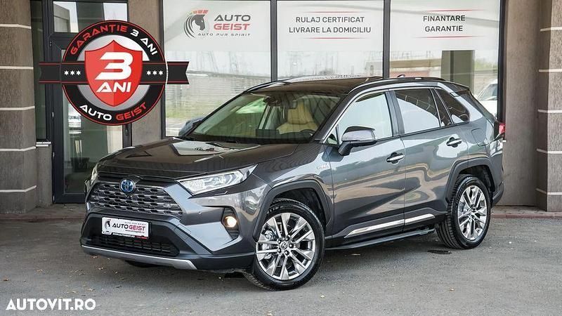 Gri Utilizat 2021 Toyota RAV4 Hybrid Comfort SUV | 34.990 EUR (Scump) - Imagine 1/4