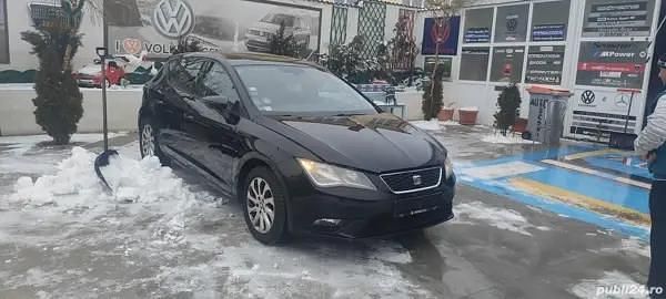 Negru Utilizat 2013 Seat Leon Hatchback | 5.850 EUR (Preț OK) - Imagine 1/4