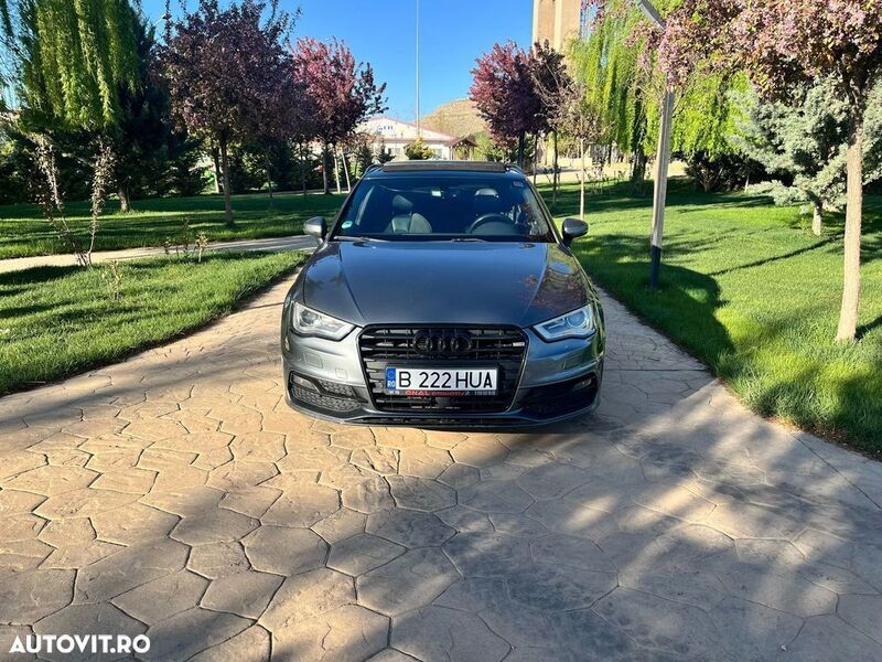 Gri Utilizat 2016 Audi A3 Sportback S-Line Hatchback | 11.900 EUR (Preț OK) - Imagine 1/4