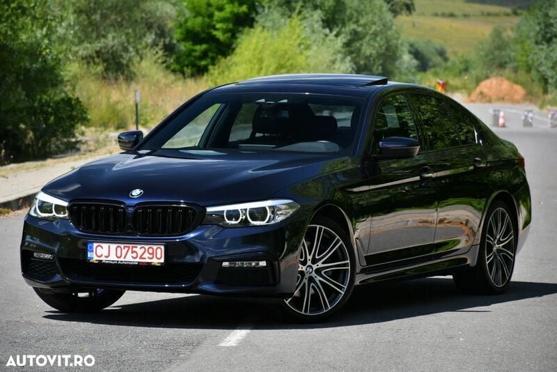 Albastru Utilizat 2018 BMW 530e iPerformance Berlinǎ | 24.395 EUR (Puțin scump) - Imagine 1/4