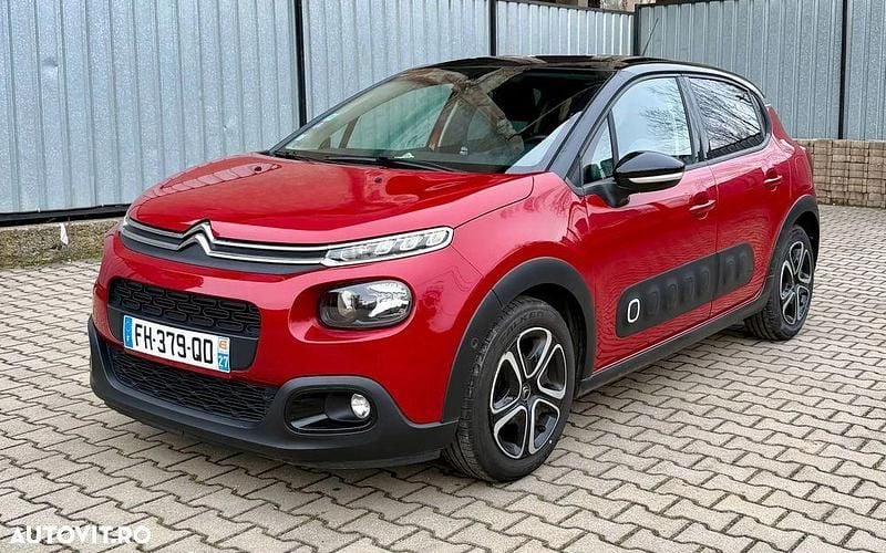 Second-hand Citroën C3 83 CP (61 kW) 2019 Culoarerosu Hatchback