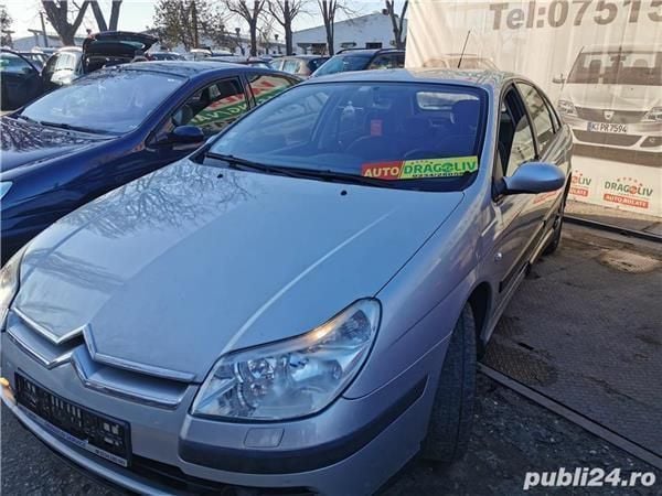 Argintiu Utilizat 2006 Citroën C5 Berlinǎ | 1.699 EUR - Imagine 1/4