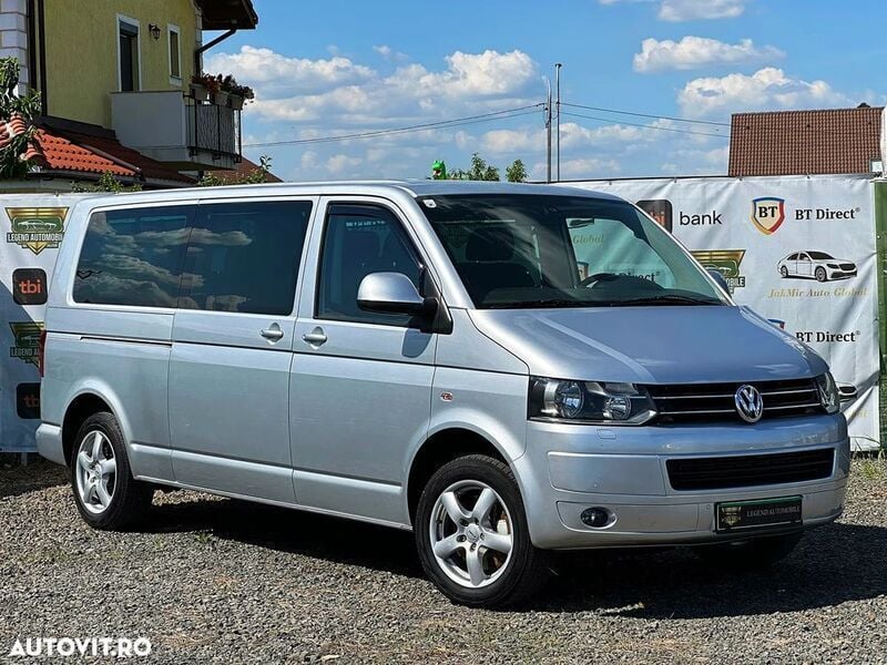 Argint Utilizat 2012 VW Caravelle Comfortline Monovolum | 14.900 EUR - Imagine 1/4