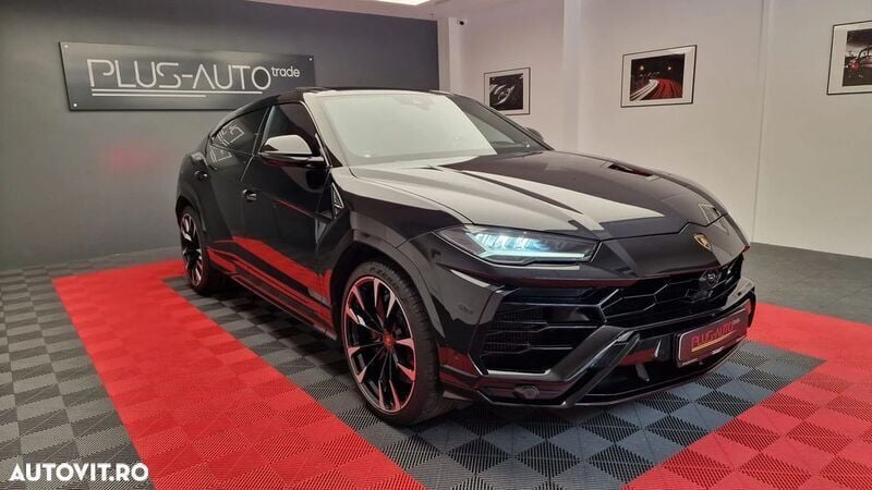Negru Utilizat 2022 Lamborghini Urus SUV | 254.100 EUR (Super Preț) - Imagine 1/4
