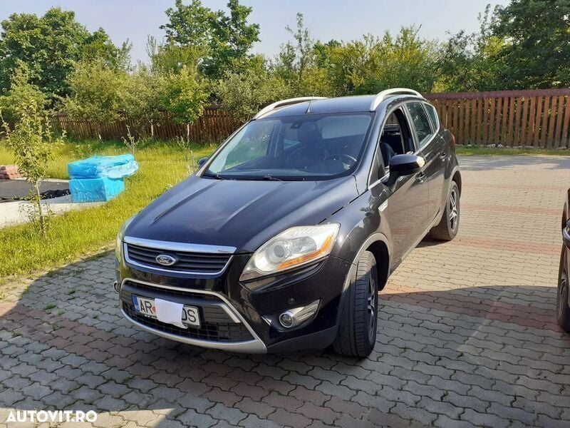 Negru Utilizat 2009 Ford Kuga SUV | 4.500 EUR (Super Preț) - Imagine 1/4