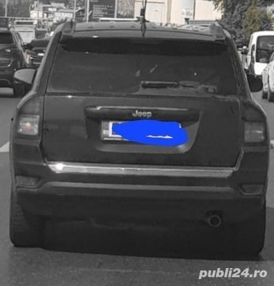 Negru Utilizat 2014 Jeep Compass SUV | 8.900 EUR (Preț bun) - Imagine 1/4