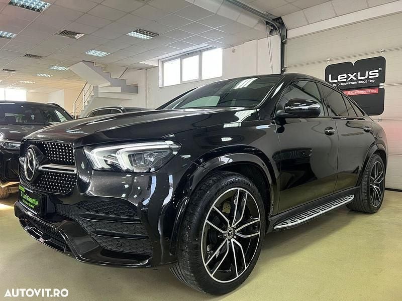 Second-hand Mercedes GLE350 AMG line 319 CP (234 kW) 2022 Culoarenegru Coupe