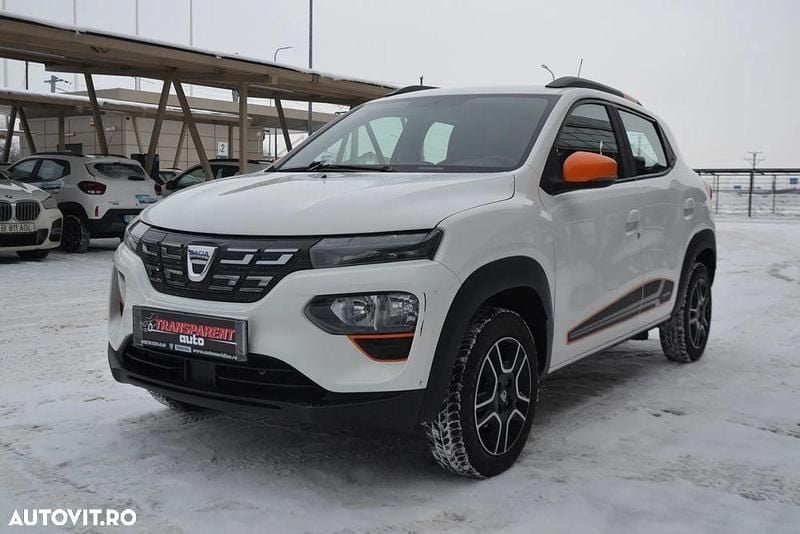 Culoarealb Second-hand 2022 Dacia Spring Comfort Plus Hatchback | 7.899 EUR (Preț bun) - Imagine 1/4