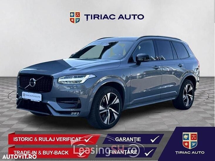 Gri Utilizat 2020 Volvo XC90 R-Design SUV | 38.900 EUR (Preț OK) - Imagine 1/4