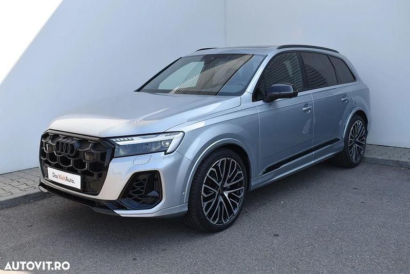 Argint Nouă 2025 Audi Q7 S-Line SUV | 85.500 EUR (Scump) - Imagine 1/4
