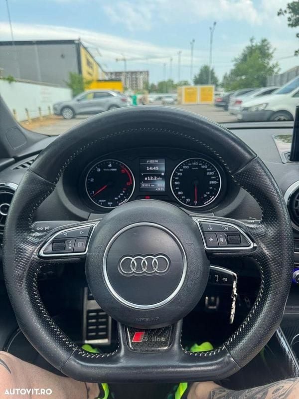 Culoarealb Utilizat 2016 Audi A3 S-Line Berlinǎ | 9.550 EUR (Preț OK) - Imagine 1/4