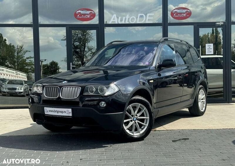 Negru Utilizat 2009 BMW X3 Lifestyle SUV | 7.490 EUR - Imagine 1/4
