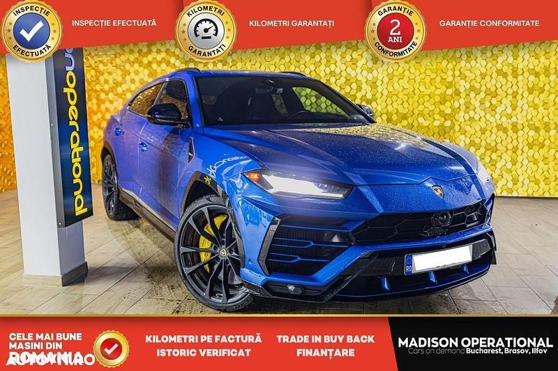 Culoarealbastru Utilizat 2019 Lamborghini Urus SUV | 216.999 EUR (Super Preț) - Imagine 1/4