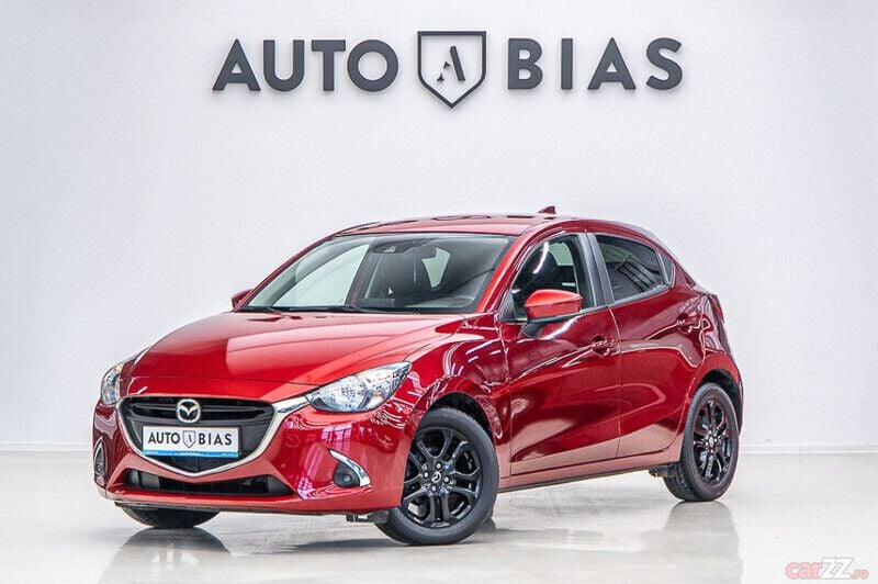 Roșu Utilizat 2019 Mazda 2 Exclusive-Line Hatchback | 9.950 EUR (Preț bun) - Imagine 1/4