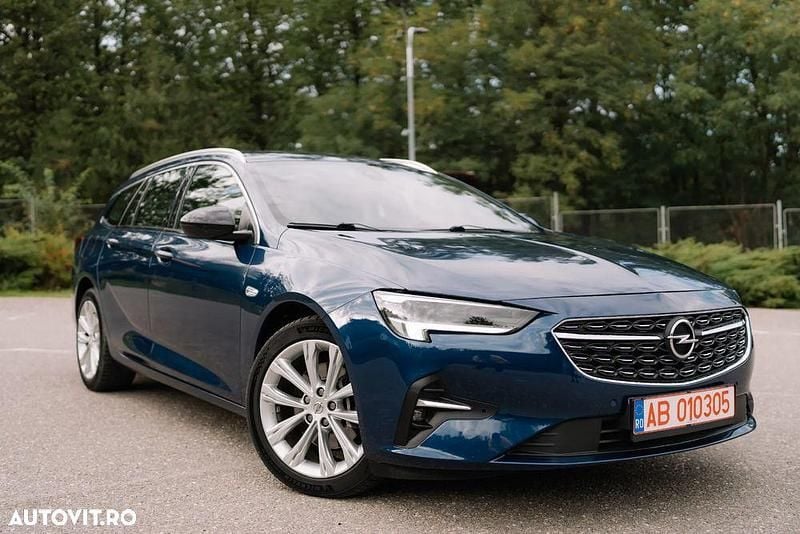 Culoarealbastru Utilizat 2021 Opel Insignia Elegance Break | 14.700 EUR (Preț bun) - Imagine 1/4