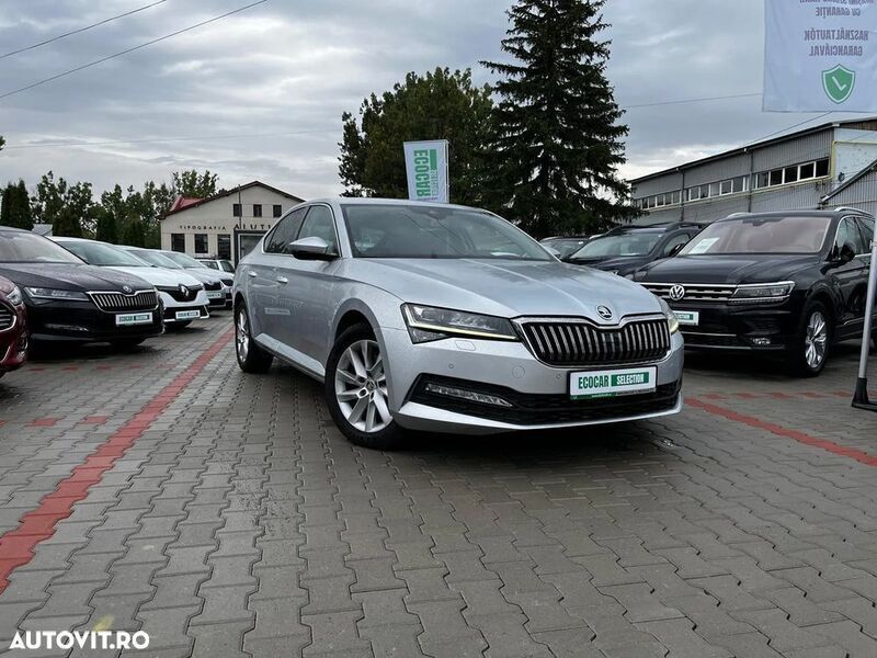 Gri Utilizat 2020 Skoda Superb Ambition Berlinǎ | 22.748 EUR (Preț OK) - Imagine 1/4