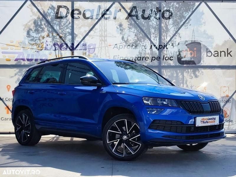 Albastru Utilizat 2020 Skoda Karoq SportLine SUV | 23.690 EUR (Scump) - Imagine 1/4