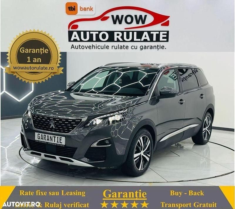 Culoaregri Second-hand 2019 Peugeot 5008 GT-line SUV | 15.490 EUR (Preț bun) - Imagine 1/4