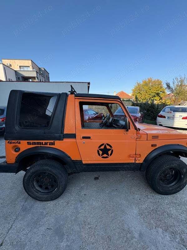 Portocaliu Utilizat 1988 Suzuki Samurai SUV | 2.890 EUR - Imagine 1/4