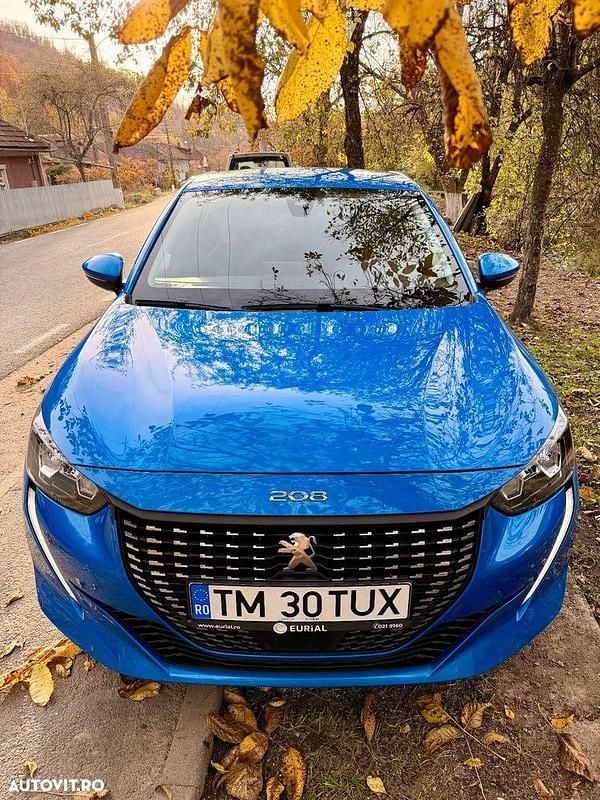Culoarealbastru Utilizat 2021 Peugeot 208 Allure Hatchback | 15.350 EUR (Puțin scump) - Imagine 1/4