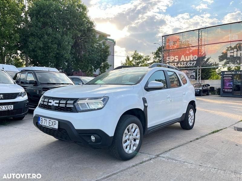 Culoarealb Second-hand 2022 Dacia Duster SUV | 13.850 EUR (Preț OK) - Imagine 1/4