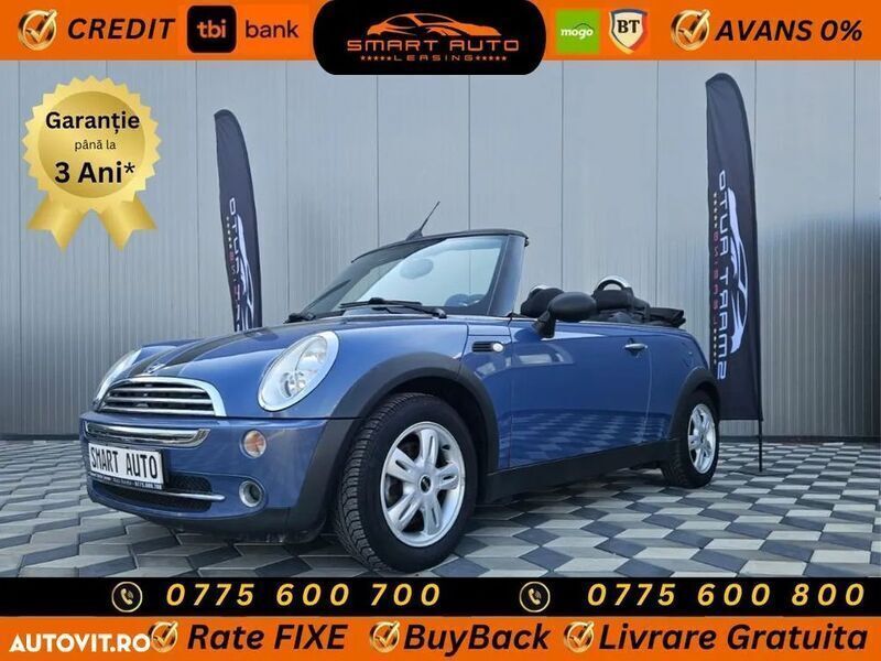 Albastru Utilizat 2006 Mini One Cabriolet Cabrio | 3.490 EUR - Imagine 1/4