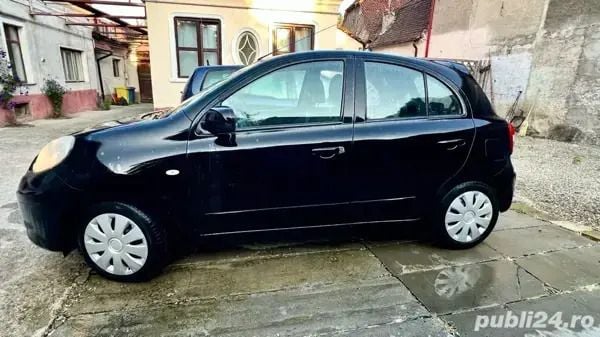 Negru Utilizat 2011 Nissan Micra Hatchback | 2.800 EUR (Preț bun) - Imagine 1/4