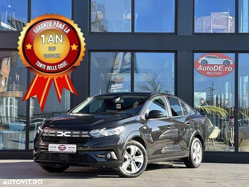 Culoarenegru Utilizat 2022 Dacia Logan Berlinǎ | 11.990 EUR (Preț OK) - Imagine 1/4