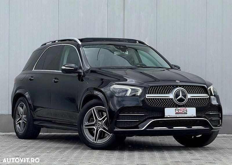 Negru Utilizat 2020 Mercedes GLE300 AMG line SUV | 48.992 EUR (Preț bun) - Imagine 1/4