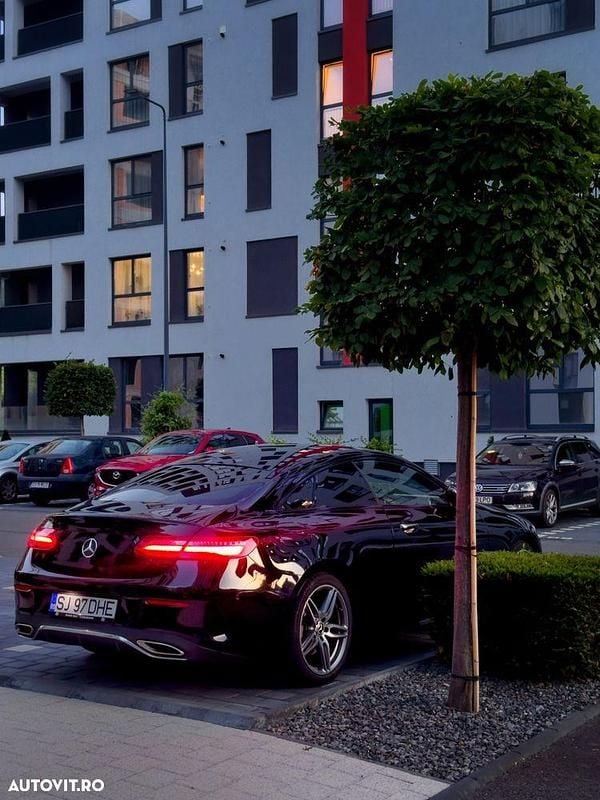 Second-hand Mercedes E350 Avantgarde 299 CP (219 kW) 2018 Culoarenegru Coupe