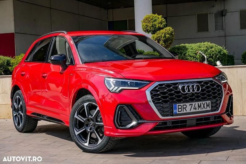 Rosu Utilizat 2021 Audi Q3 Sportback S-Line SUV | 31.980 EUR - Imagine 1/4