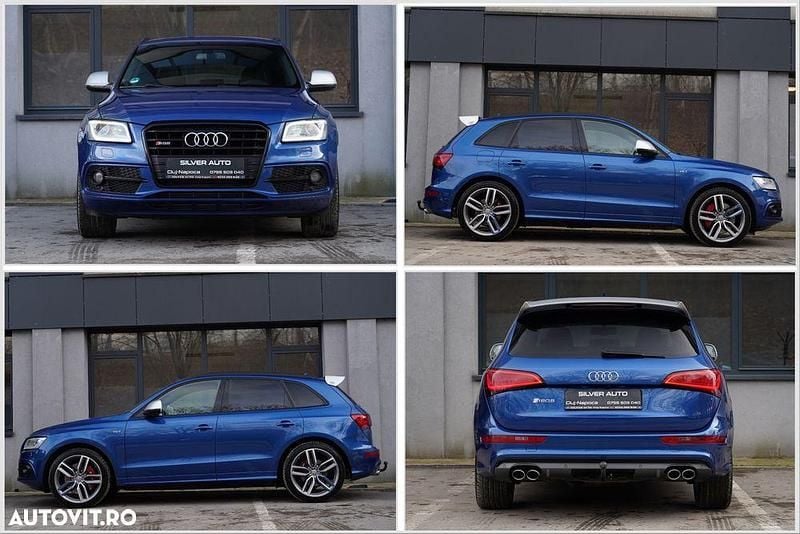 Second-hand Audi SQ5 Competition 326 CP (239 kW) 2015 Culoarealbastru SUV