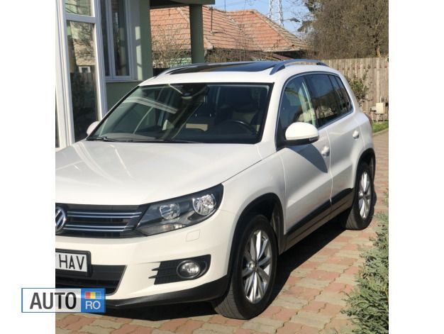 Second-hand VW Tiguan 177 CP (130 kW) 2013 Alb SUV