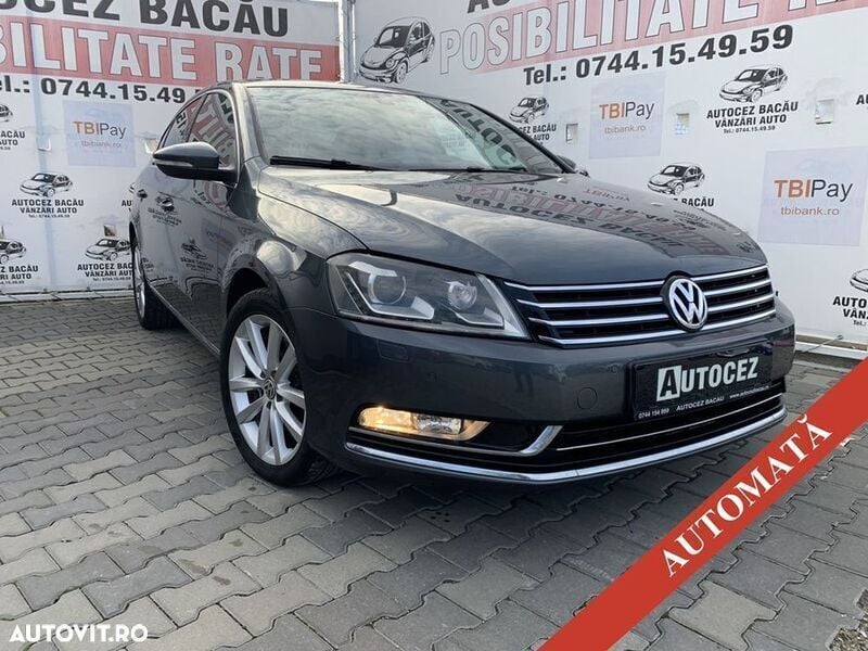 Second-hand VW Passat Highline 122 CP (89 kW) 2012 Gri Break