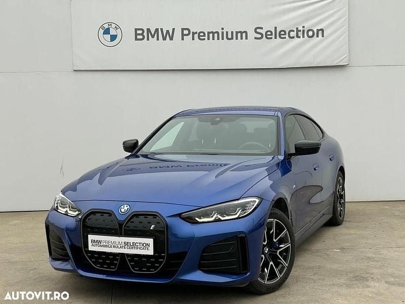 Culoarealbastru Utilizat 2024 BMW i4 Shadowline Berlinǎ | 46.400 EUR (Preț bun) - Imagine 1/4