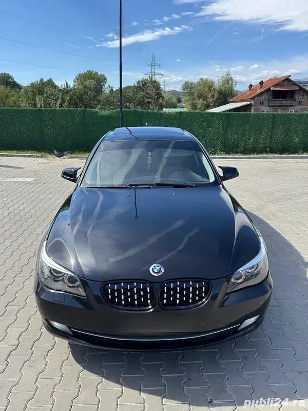 Negru Utilizat 2009 BMW 520 Berlinǎ | 7.800 EUR (Puțin scump) - Imagine 1/4