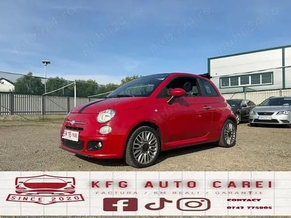 Rosu Utilizat 2014 Fiat 500S Coupe | 6.499 EUR - Imagine 1/4