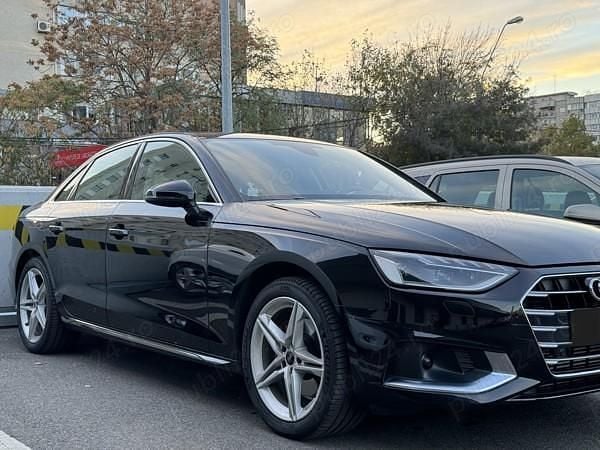Negru Utilizat 2021 Audi A4 Advanced Berlinǎ | 27.000 EUR (Preț bun) - Imagine 1/4