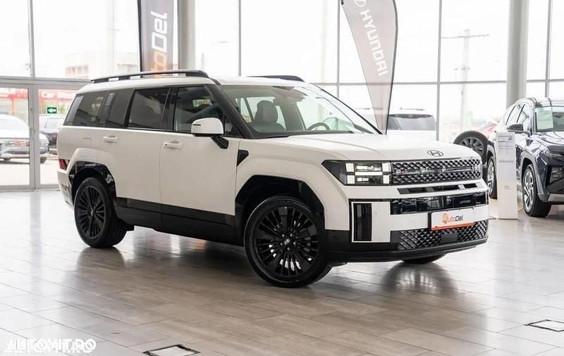 Culoarealb Nouă 2025 Hyundai Santa Fe SUV | 55.067 EUR - Imagine 1/4