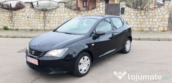 Negru Utilizat 2014 Seat Ibiza Hatchback | 4.000 EUR (Preț bun) - Imagine 1/4