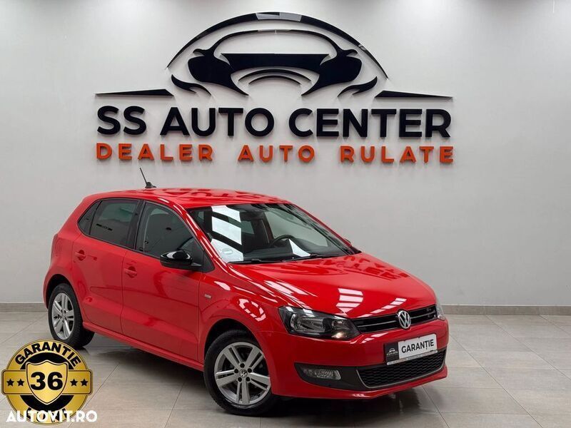 Rosu Utilizat 2013 VW Polo Match | 6.490 EUR (Puțin scump) - Imagine 1/4