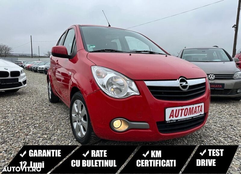 Rosu Utilizat 2008 Opel Agila Enjoy | 5.330 EUR - Imagine 1/4